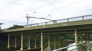 A bridge coated with Transocean Primers